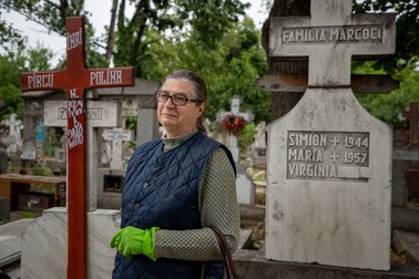 În prima zi de după starea de urgență, Elena Chima a vrut să treacă pe la mormântul soțului său