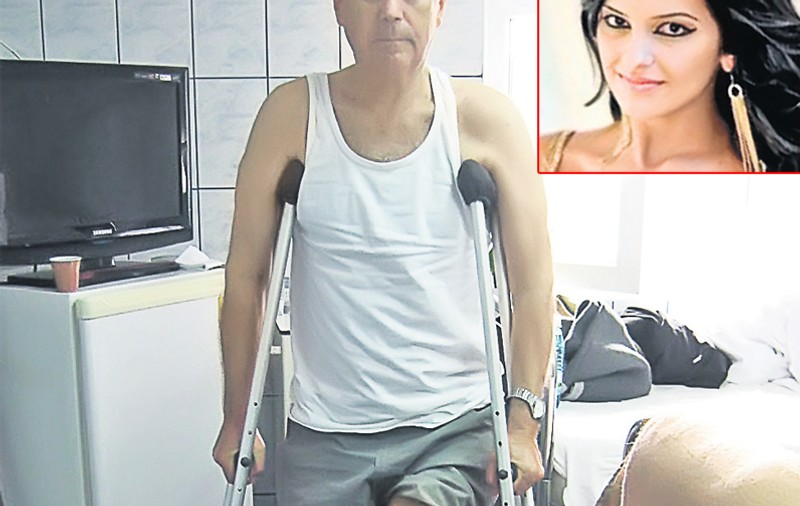 Pensionarul accidentat de piţipoanca din Constanţa a fost externat: «Am slăbit 17 kg în spital»