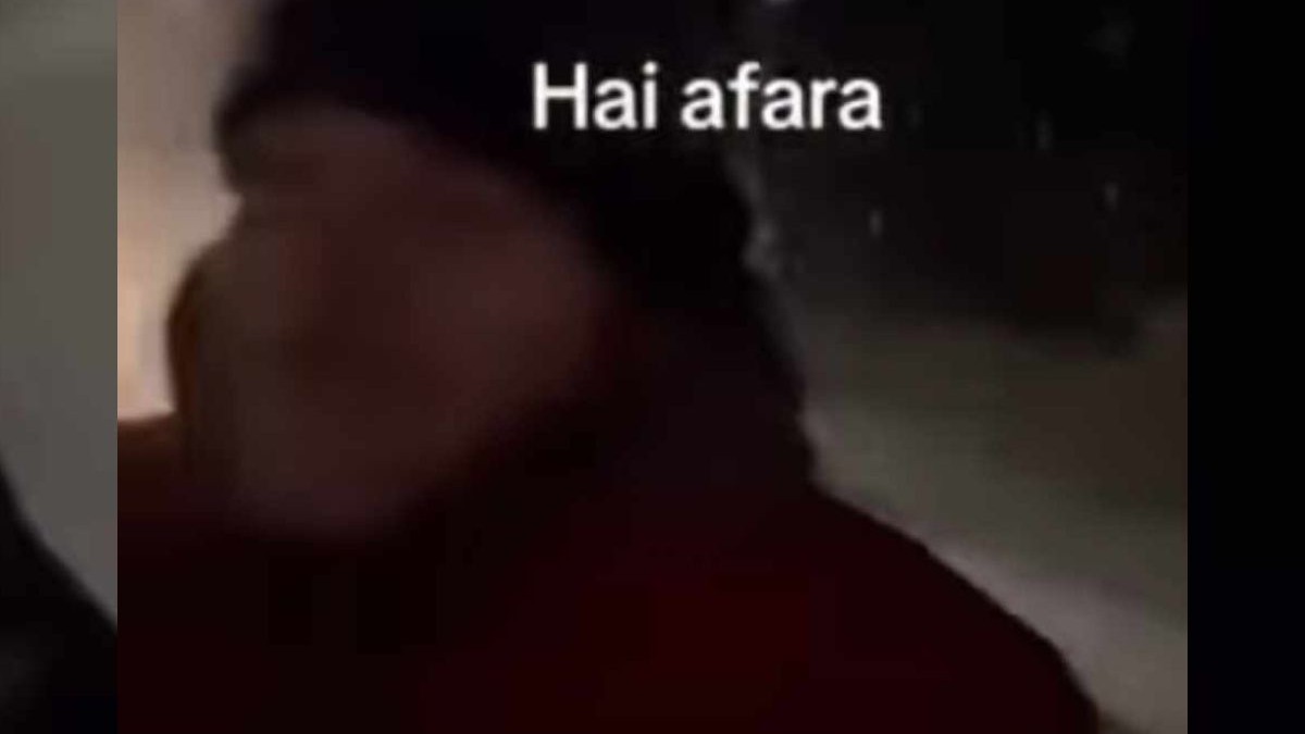 Sanie trasa de mașina, Sursa: Captura Video