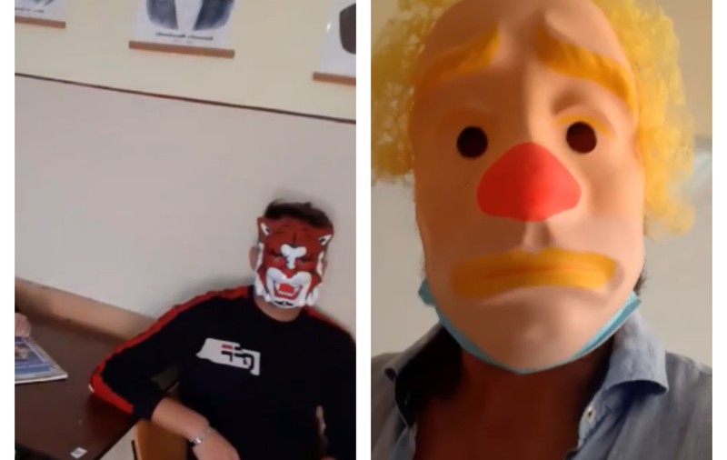 VIDEO | Profesorul de sport care a instigat elevii să nu poarte mască, amendat cu 2.500 de lei. Orban: “Să părăsească învățământul”