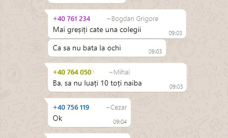 “Mai greșiți câte una, colegii, să nu bată la ochi”, spune un candidat