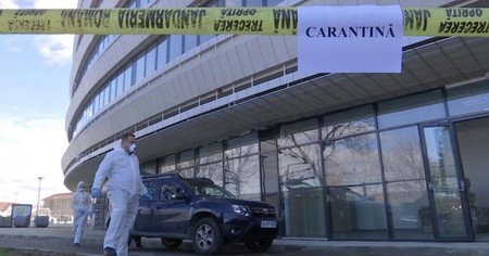Centru de carantină de la Tg. Jiu