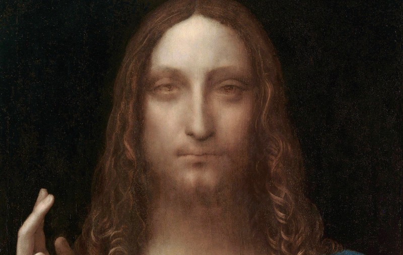 Leonardo da Vinci l-a pictat pe Iisus Hristos în rochie de femeie: „Sugerează un sân feminin în decolteu”
