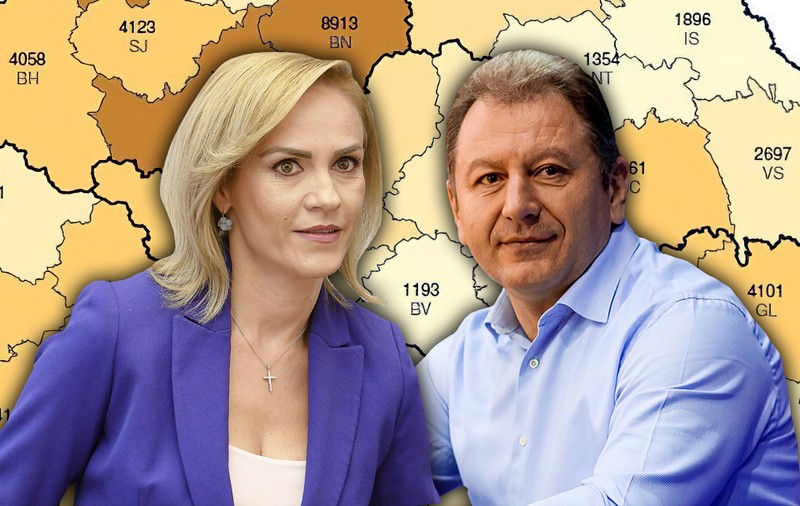 Harta performanțelor atragerii fondurilor europene indică mari surprize: deși tot PSD, administrația din Bistrița-Năsăud a luat dublul banilor față de echipa Firea!