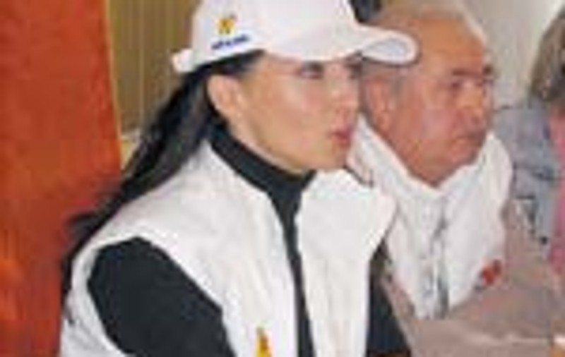 Mihaela Radulescu a devenit voluntar la 'Crucea Rosie'