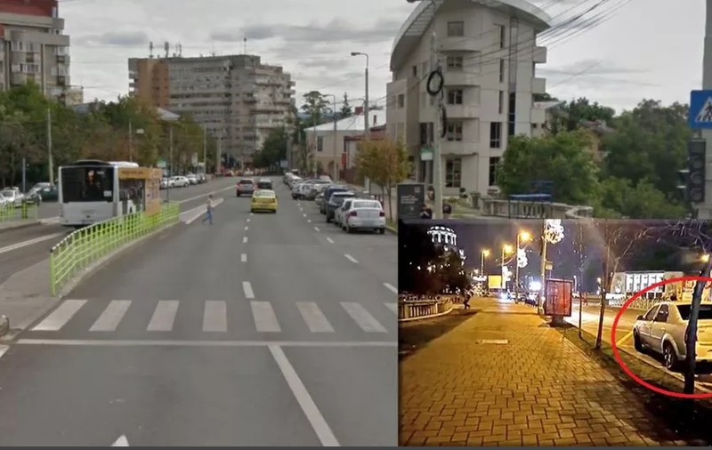 Polițiști din Iași, surprinși cu mașina staționată neregulamentar, să prindă șoferii în trafic. IPJ: ”Cei sancționați se pot adresa instanței”