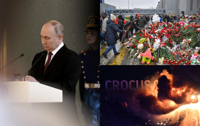 Vulnerabilitățile regimului Putin, subliniate de atacul din Moscova. „În momente dificile, el întotdeauna dispare”