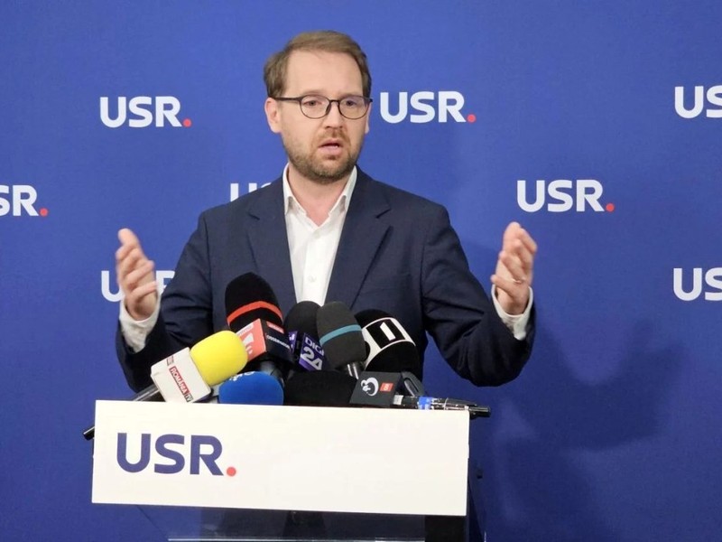 Dominic Fritz a fost ales președintele USR în iunie 2025. Foto: Cristian Otopeanu / Libertatea