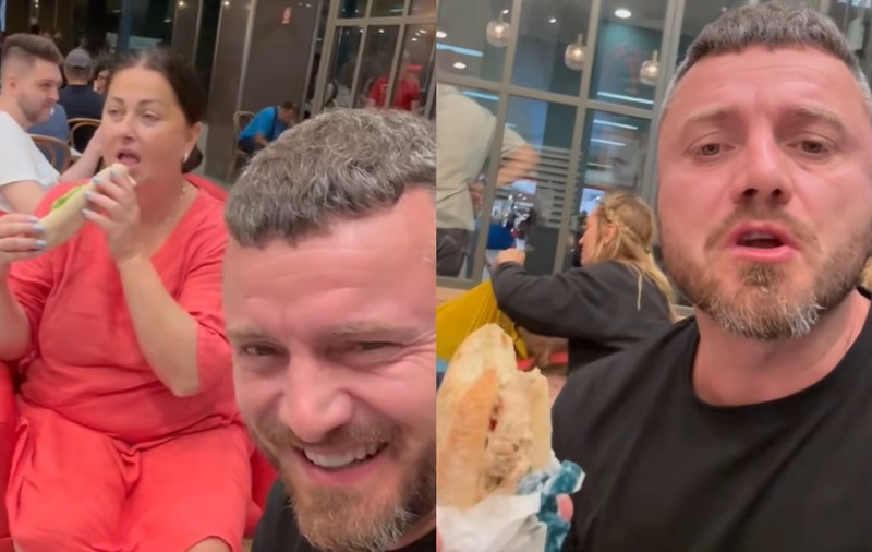 Ce a pățit Tavi Clonda pe Aeroportul Otopeni cu angajatul unui magazin. Soțul Gabrielei Cristea a răbufnit: „Te mai iei și de mine la 5 dimineața”
