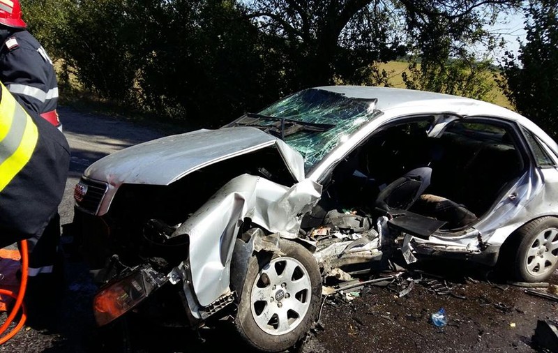 Accident grav pe DN1, la ieșirea din Ciolpani! Un bărbat a decedat GALERIE FOTO
