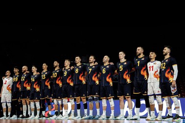 Naționala masculină de volei, înaintea meciului cu Ucraina