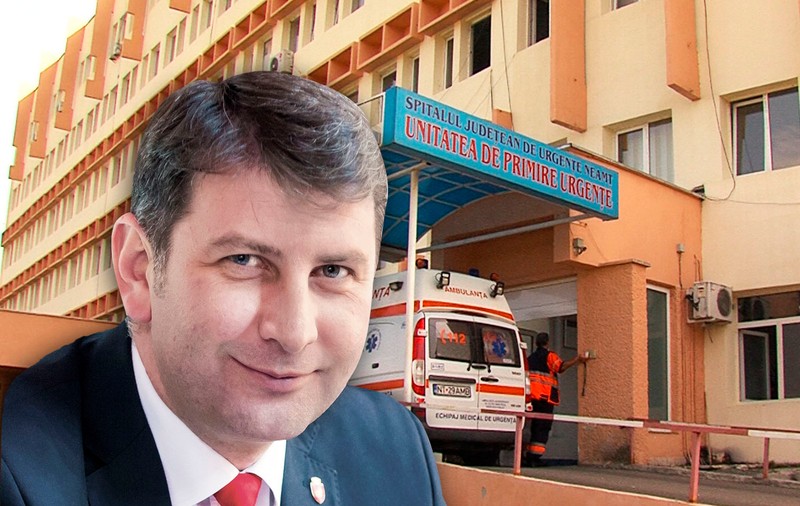Spitalul care a luat foc la Piatra Neamț a avut opt manageri în ultimul an! Actualul a fost numit tot politic acum trei săptămâni!