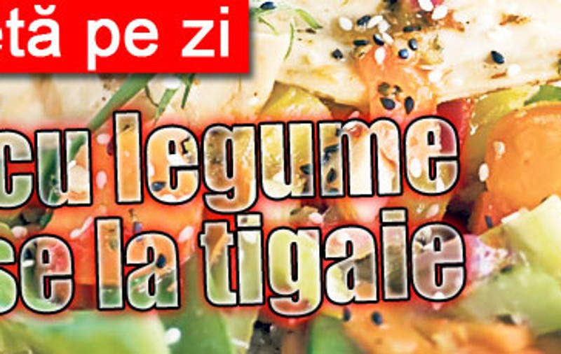 O reţetă pe zi / Pui cu legume trase la tigaie
