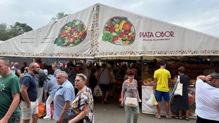 Reportaj Libertatea în Piața Obor din București. Foto: Andrei Crăițoiu