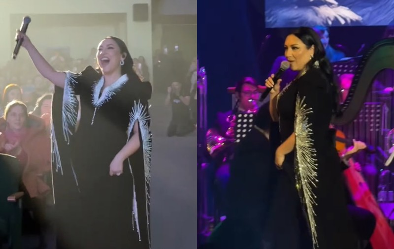 Ce s-a întâmplat la concertul Andrei din Bacău, când artista a coborât de pe scenă: „Când vrei să cânți cu oamenii din public”