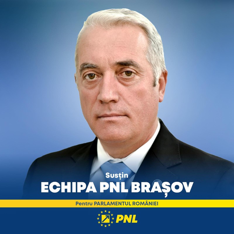 Viorel Grușea, primarul liberal al comunei brașovene Comăna | Foto: Facebook