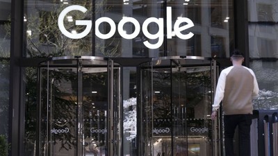 Google workers stage protest over job cuts in London