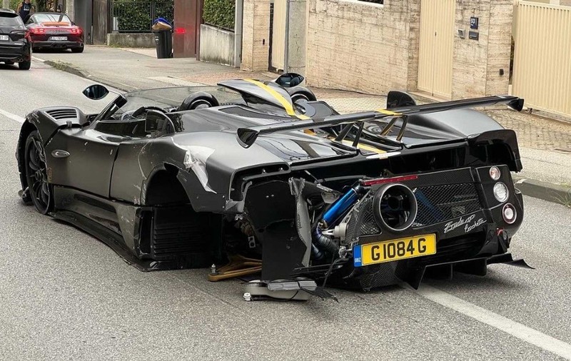 Bolid de 15 milioane de euro, implicat într-un accident la Zagreb. Au fost construite doar trei exemplare - VIDEO
