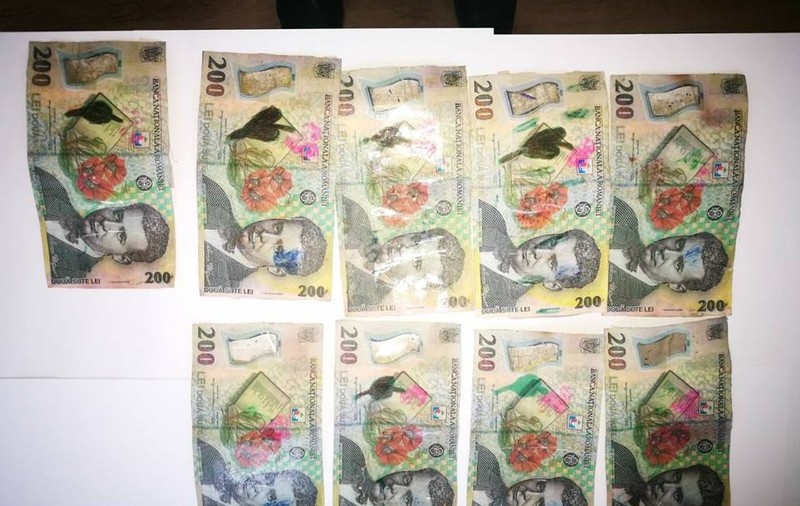 Un vrâncean a tras la xerox bancnote de 200 de lei și a vrut să cumpere produse din piața din Dumbrăveni