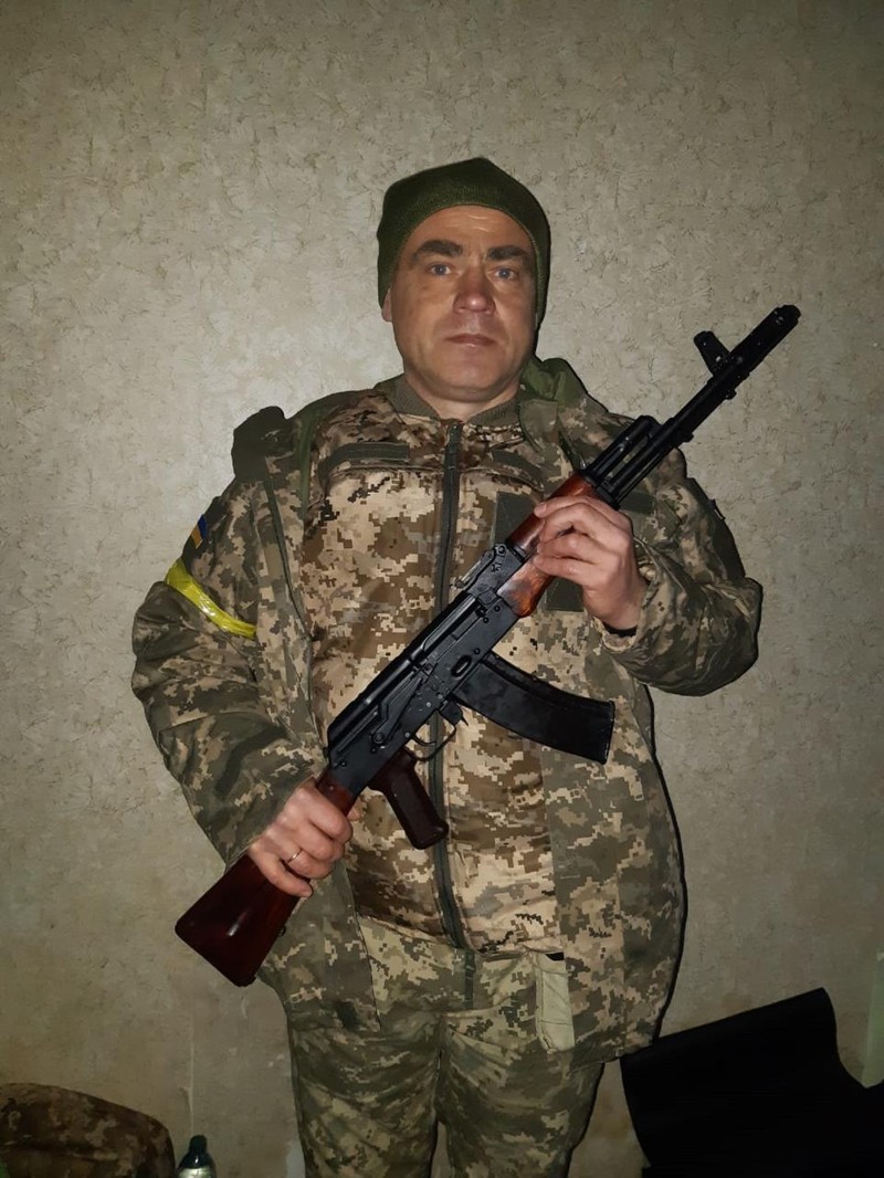 Taras s-a înrolat în și luptă să apere Kievul. Foto: majorcadailybulletin.com