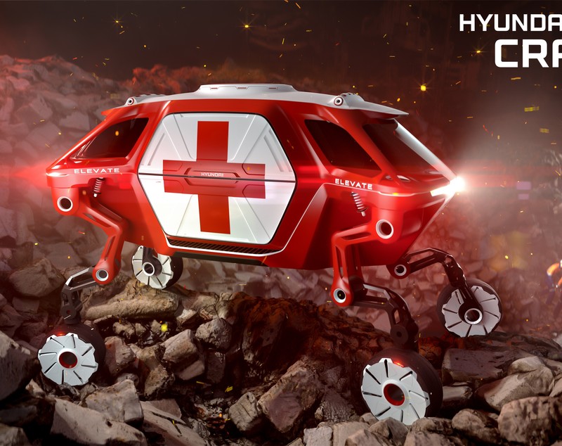Hyundai a prezentat mașina cu picioare robotizate. Poate să pășească și să circule pe orice tip de teren. Cum arată conceptul SF / FOTO&VIDEO