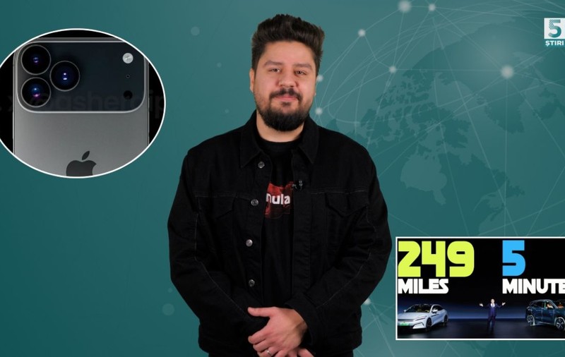 5 știri by Libertatea - Tech. Încărcare electrică de 1.000 kW și noi imagini cu iPhone 17