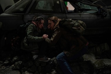 The Last of Us (2023) Anna Torv Bella Ramsey as Ellie Williams *Filmstill - Editorial Use Only* see Special Instructions.,Image: 753434256, License: Rights-managed, Restrictions: Filmstill // EDITORIAL USE ONLY! Any agency fees are for the agencyÕs services only, and do not, nor are they intended to convey to the user any ownership of Copyright or License in the material. The agency does not claim any ownership including but not limited to Copyright or License in the attached material. By publishing this material you expressly agree to indemnify and to hold the agency and its directors, shareholders and employees harmless from any loss, claims, damages, demands, expenses (including legal fees), or any causes of action or allegation against the agency arising out of or connected in any way with publication of the material. Images should only be used for editorial purposes by newspapers or magazines or websites in connection with the movie (etc) and with Real Name as Character Name in Film Title (year) Filmstill // EDITORIAL USE ONLY! Any agency fees are for the agency’s services only, and do not, nor are they intended to convey to the user any ownership of Copyright or License in the material. The agency does not claim any ownership including but not limited to Copyright or License in the attached material. By publishing this material you expressly agree to indemnify and to hold the agency and its directors, shareholders and employees harmless from any loss, claims, damages, demands, expenses (including legal fees), or any causes of action or allegation against the agency arising out of or connected in any way with publication of the material. Images should only be used for editorial purposes by newspapers or magazines or websites in connection with the movie (etc) and with Real Name as Character Name in Film Title (year), *** HANDOUT image or SOCIAL MEDIA IMAGE or FILMSTILL for EDITORIAL USE ONLY! * Please note: Fees charged by Profimedia are for the Profimedia's services only, and do not, nor are they intended to, convey to the user any ownership of Copyright or License in the material. Profimedia does not claim any ownership including but not limited to Copyright or License in the attached material. By publishing this material you (the user) expressly agree to indemnify and to hold Profimedia and its directors, shareholders and employees harmless from any loss, claims, damages, demands, expenses (including legal fees), or any causes of action or allegation against Profimedia arising out of or connected in any way with publication of the material. Profimedia does not claim any copyright or license in the attached materials. Any downloading fees charged by Profimedia are for Profimedia's services only. * Handling Fee Only ***, Model Release: no