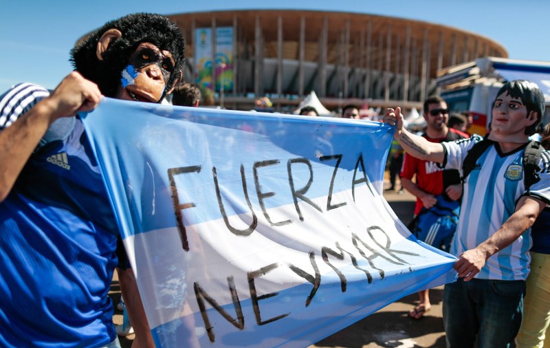 SENZAŢIONAL! Argentinienii au uitat de rivalitatea cu Brazilia! ”Fuerza Neymar!”