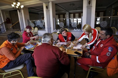 Atelierul de terapie prin desen pentru voluntari | Foto: Dumitru Angelescu