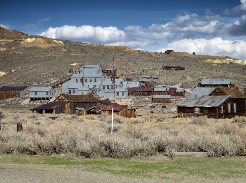 Clădrile bine conservate ale orașului californian Bodie | Foto: 123rf.com