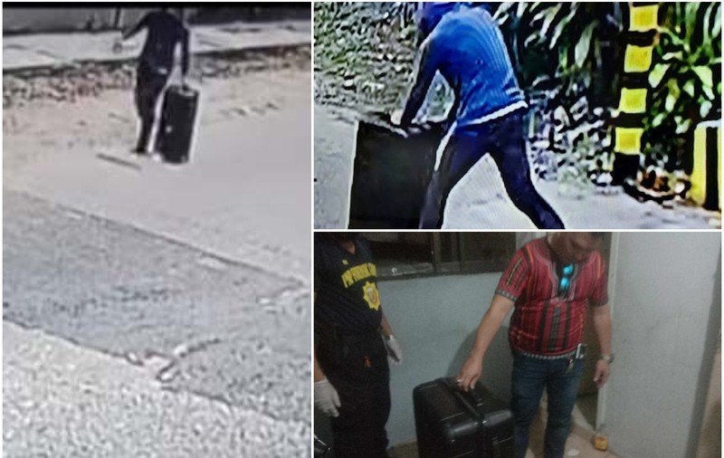 O fetiță de 8 ani a fost răpită într-un geamantan, chiar din casa părinților ei. Bărbatul care a luat-o, filmat cum împinge valiza pe străzi, în Filipine