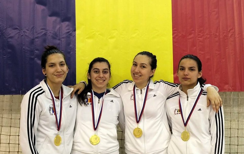 Tricolorele au câștigat etapa de Cupă Mondială la floretă juniori feminin pe echipe de la Belgrad