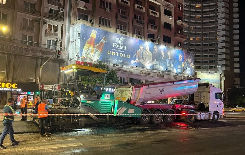 Bulevardul Magheru din București a intrat în reparații. Ce alte bulevarde centrale vor mai fi afectate de lucrări și cât durează