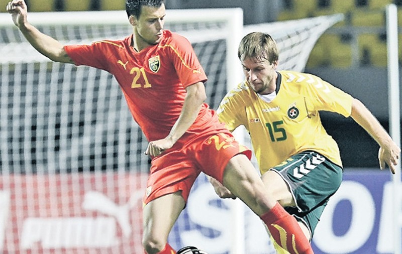 Ivanovski, atacantul macedonean al Astrei, e nostalgic după brazilianul Ronaldo