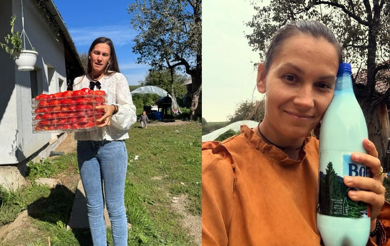 O româncă întoarsă din Marea Britanie s-a mutat direct la sat: „E cea mai mare bogăție”