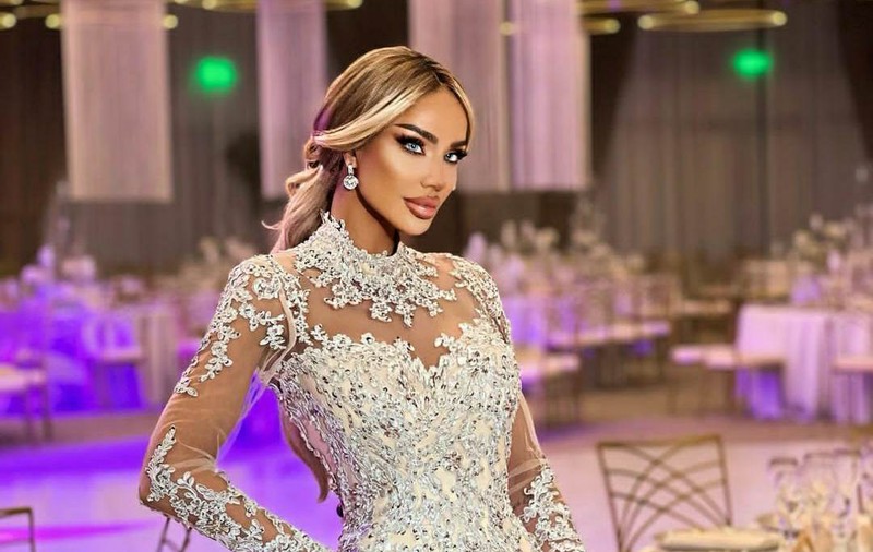 Imagini cu Bianca Drăgușanu în rochie de mireasă, în restaurantul lui Gabi Bădălău. Cum și-a explicat apariția