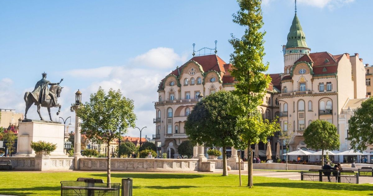 Oradea, România, centru, vara