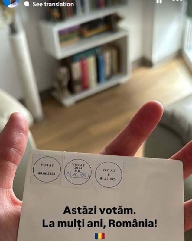David Popovici, mesaj în ziua alegerilor parlamentare: „Astăzi votăm. La mulţi ani, România!”