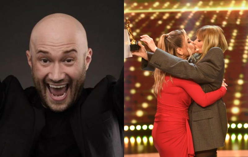 Reacția lui Mihai Bendeac după sărutul Deliei cu Loredana Groza la „iUmor”. „Sexy”