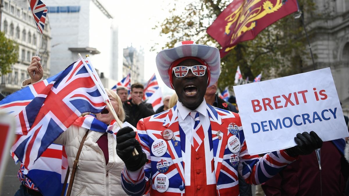 Marea Britanie a ieșit formal din UE pe 31 ianuarie FOTO: EPA