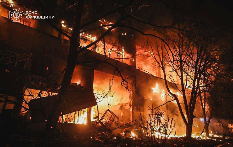 Rușii au făcut zeci de victime în 9 minute, în atacul nocturn din al doilea cel mai mare oraș al Ucrainei