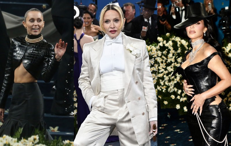 Cum au apărut vedetele la Met Gala 2025. Madonna a defilat cu un trabuc în mână, iar Kim Kardashian a atras toată atenția