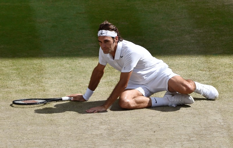Roger Federer, răpus FOTO: EPA