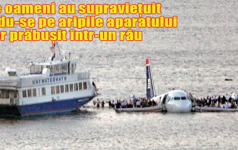 Aşa s-au salvat pasagerii avionului!