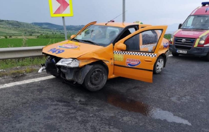 Accident grav pe A1, în Sibiu. Cinci victime, între care şi un copil