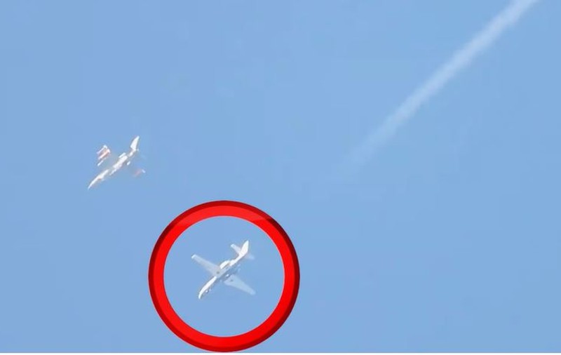 Ultimele imagini cu avionul care s-a prăbușit în Marea Baltică. Au fost găsite rămășite umane la locul accidentului