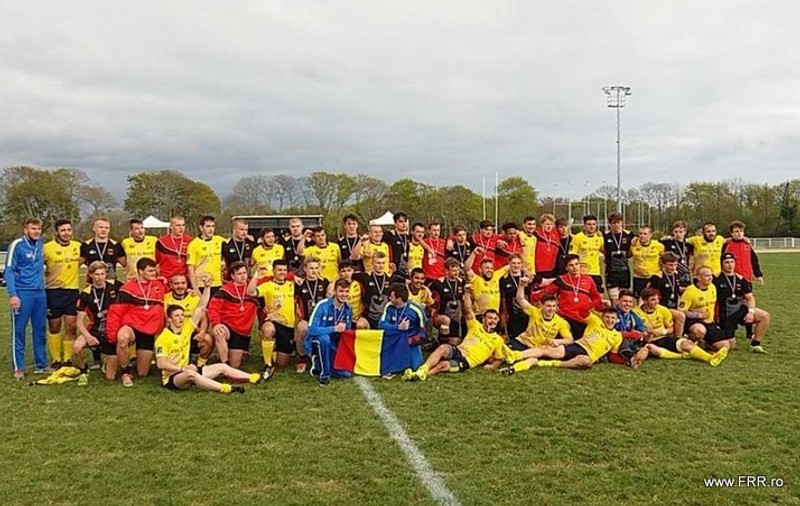 România U18 a cucerit medaliile de bronz la Rugby Europe U18 Trophy