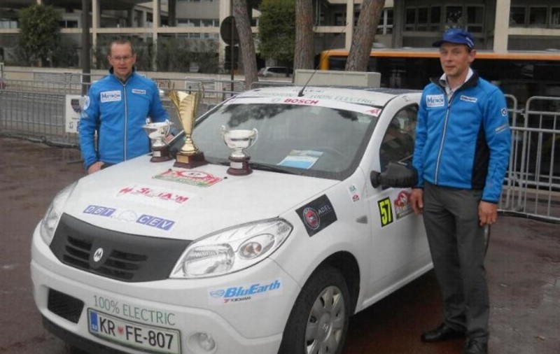 Sandero a bătut Ferrari la Monte Carlo
