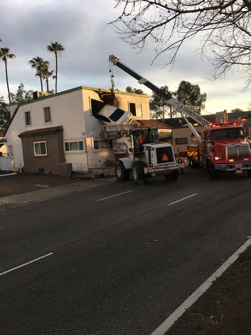 Accident incredibil în California