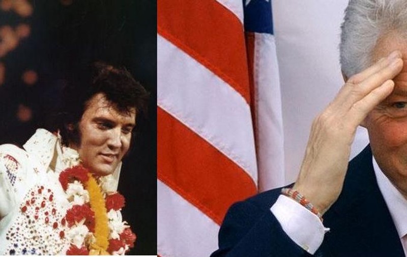 SENZAŢIONAL! Uite CÂT DE MULT SEMĂNAU, în tinereţe, ELVIS PRESLEY şi Bill CLINTON | FOTO